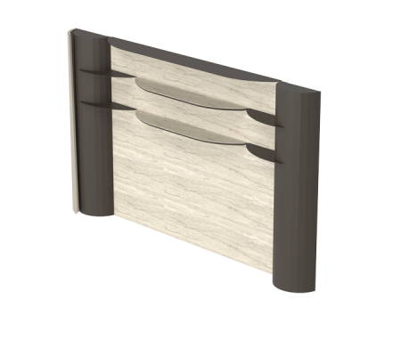 Monolıthı Panolu Ofis Büro Makam Takımı